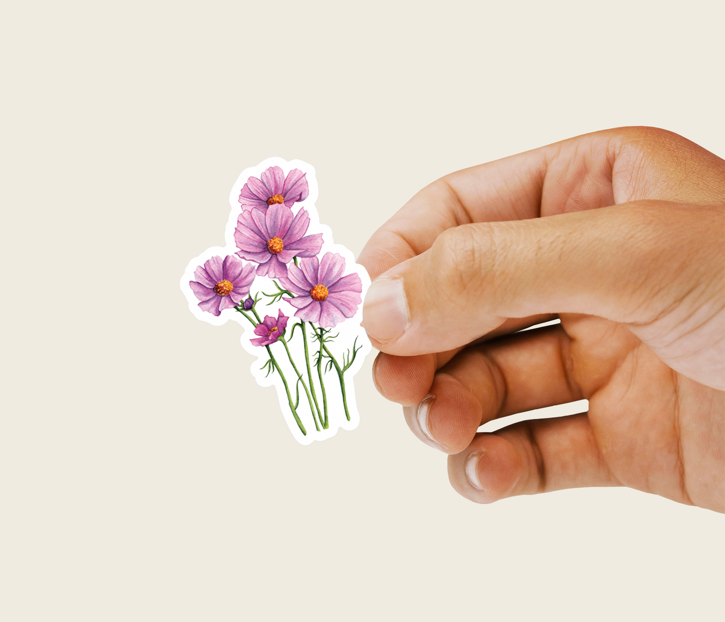 Cosmo Floral Sticker