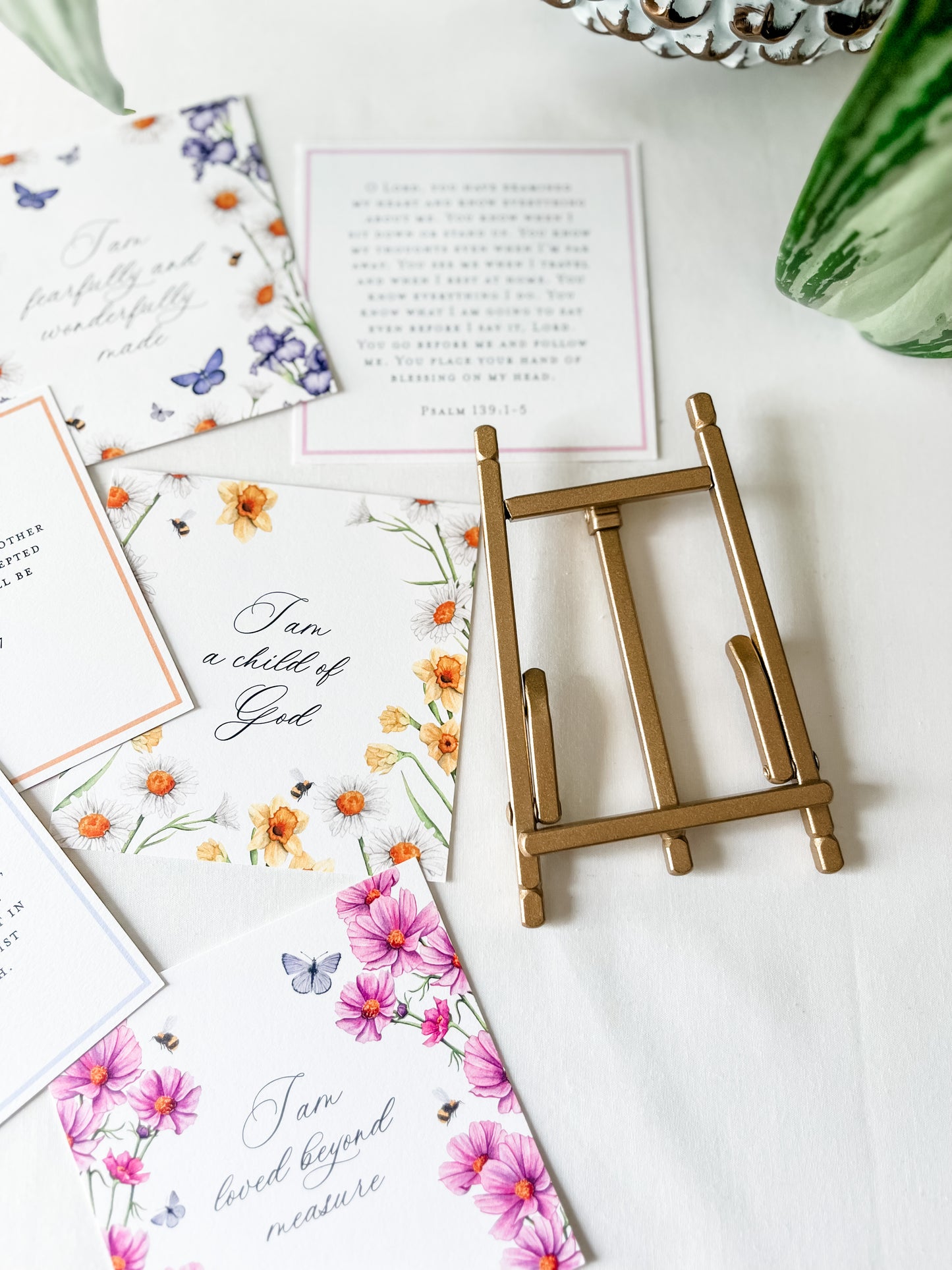 Small Brass Easel