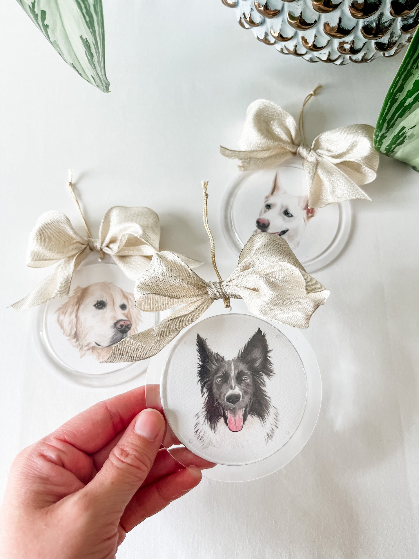 Pet Portrait Ornament