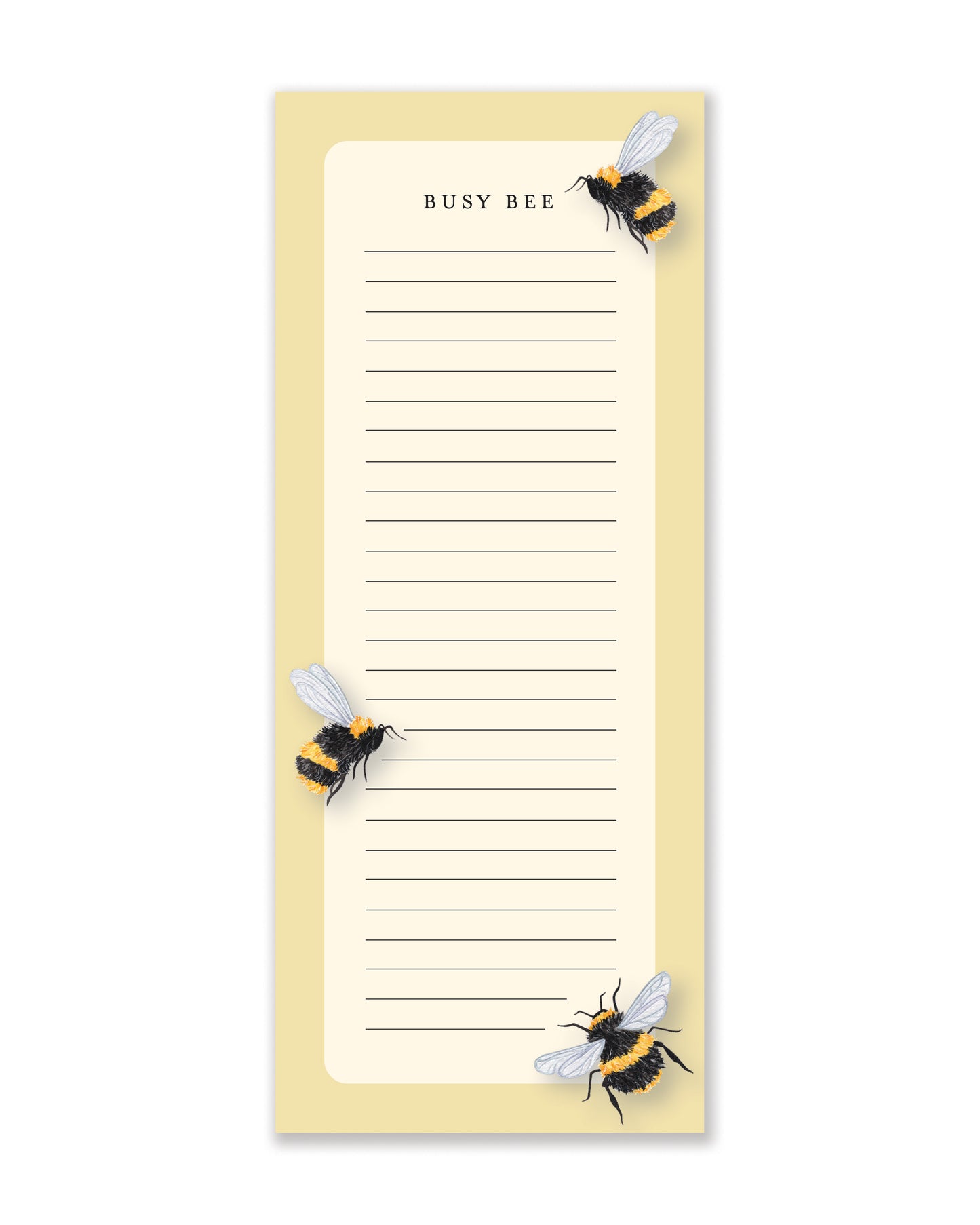 Busy Bee Notepad