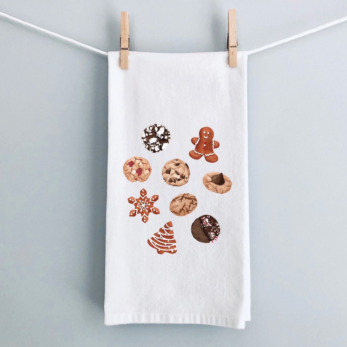 Christmas Sweets Tea Towel