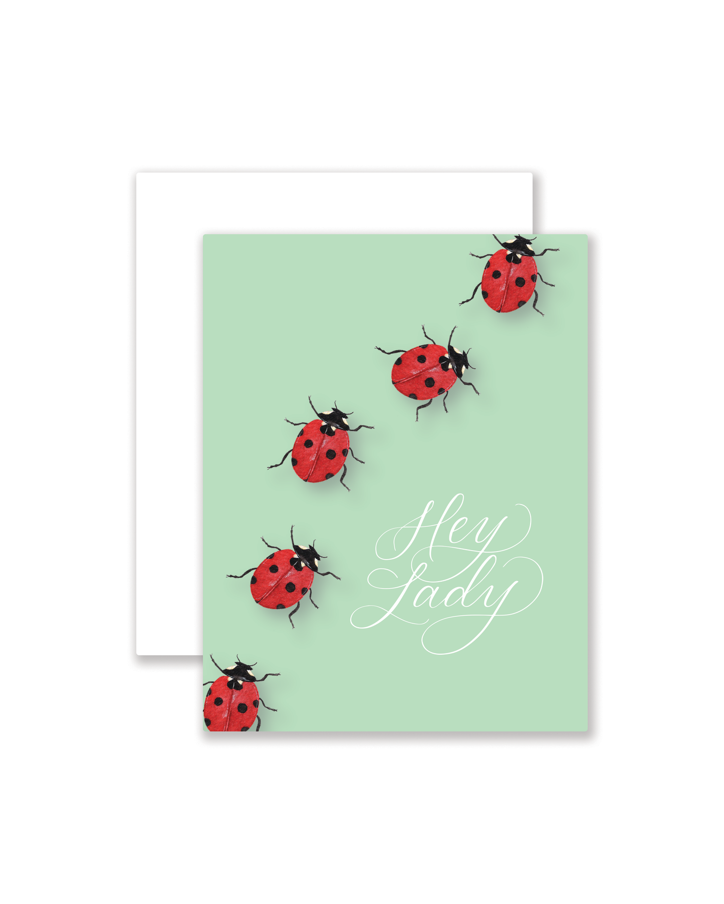 Hey Lady Greeting Card