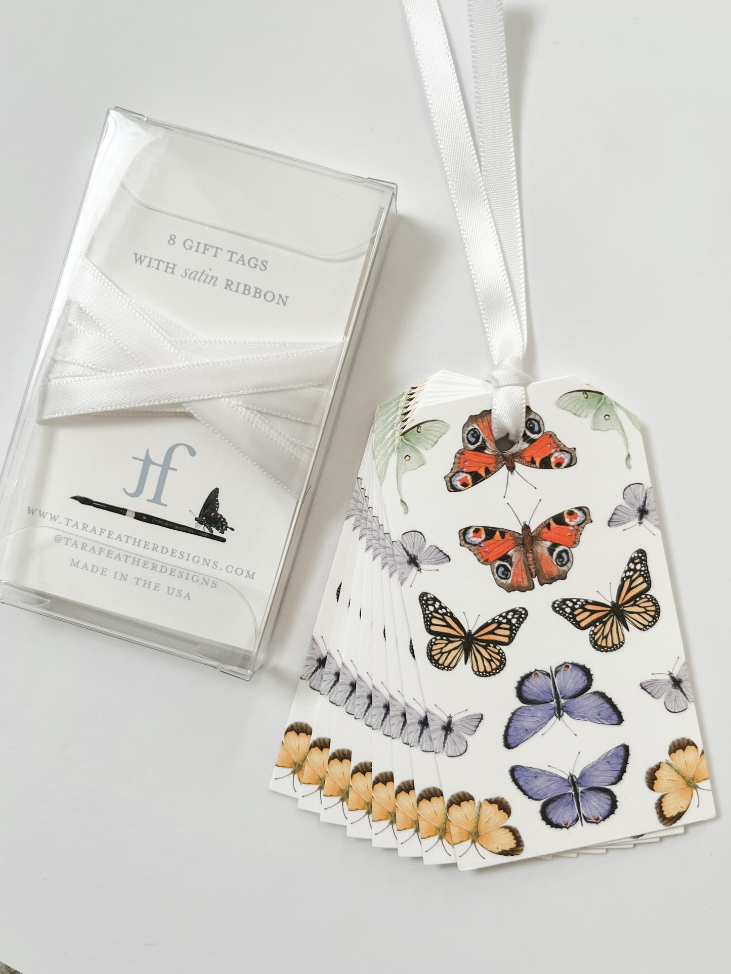 Butterfly Kaleidoscope Gift Tags