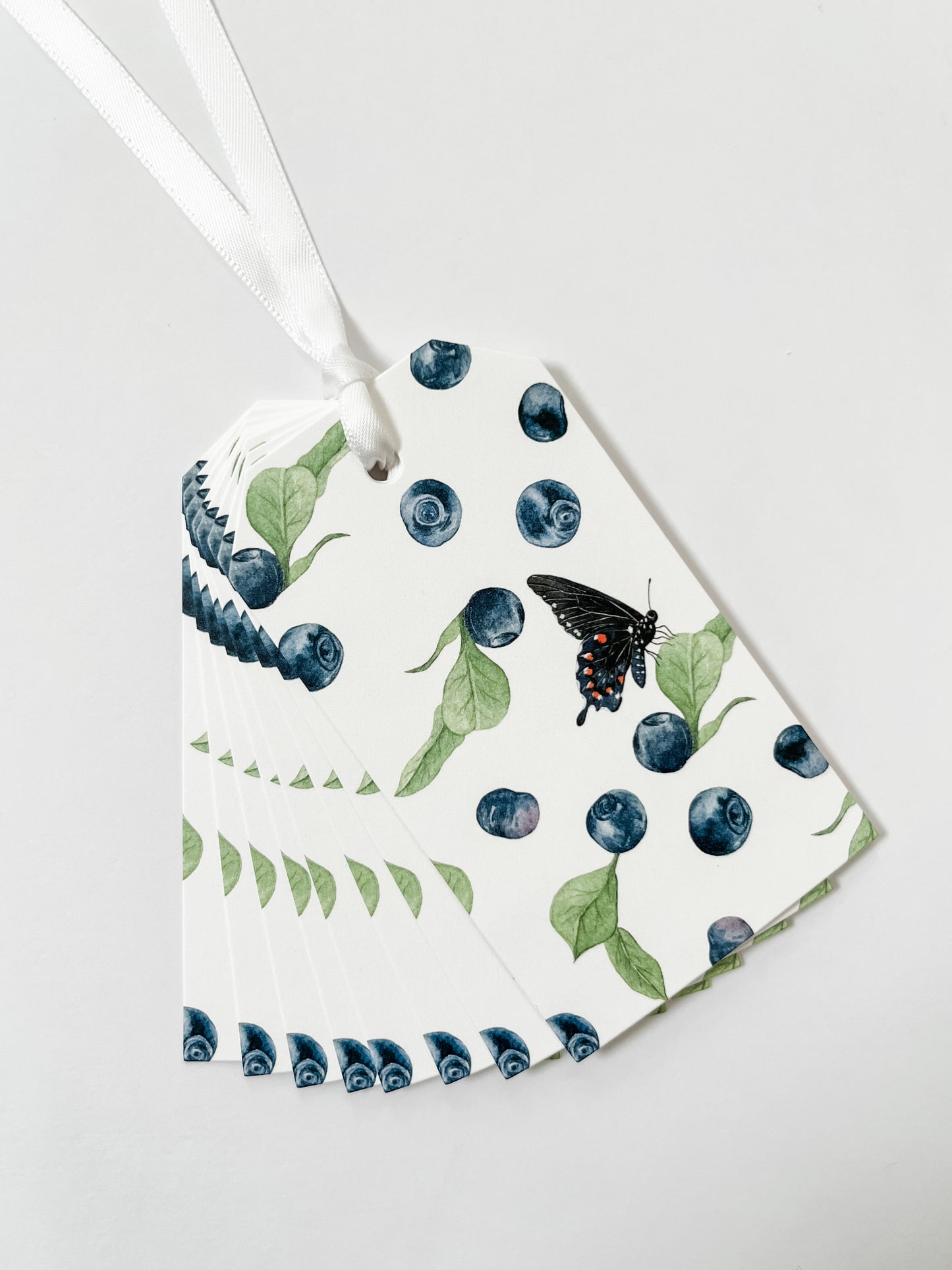 Blueberry Gift Tags