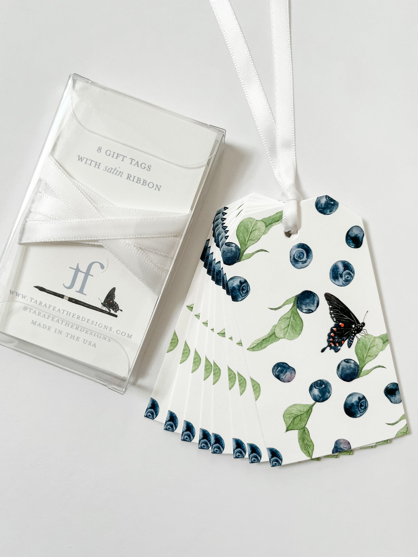 Blueberry Gift Tags