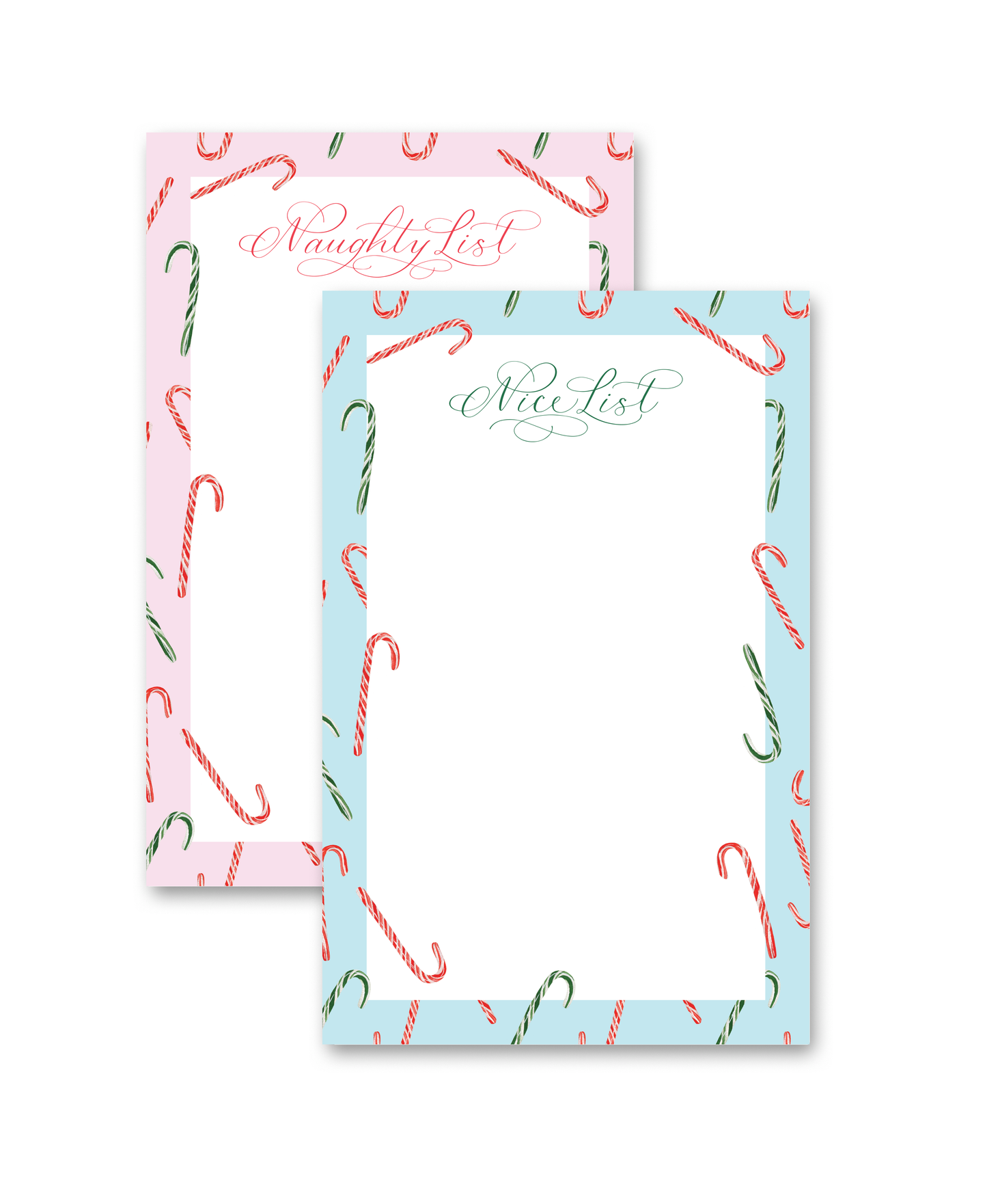 Naughty or Nice Notepad Set