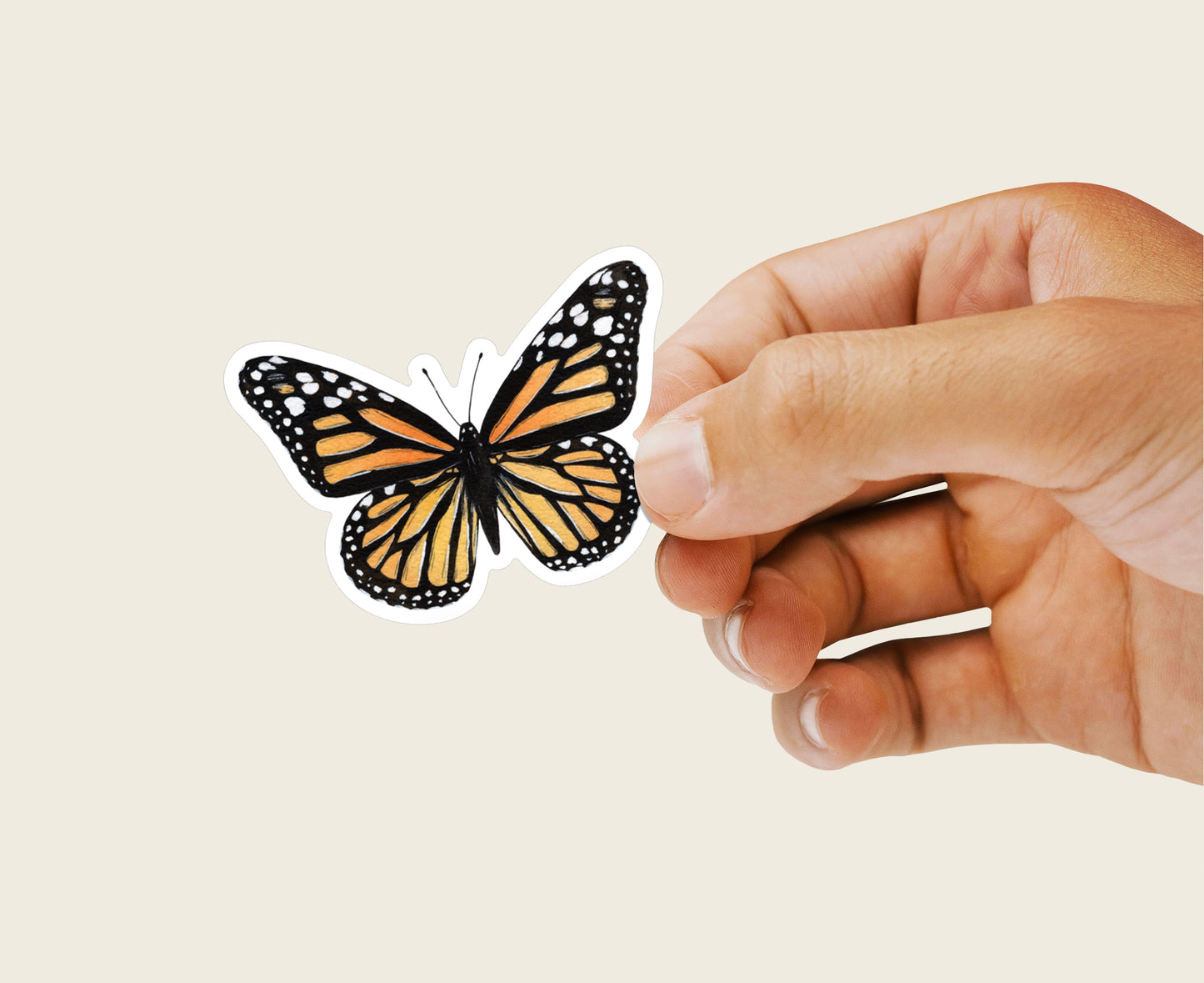 Monarch Butterfly Sticker