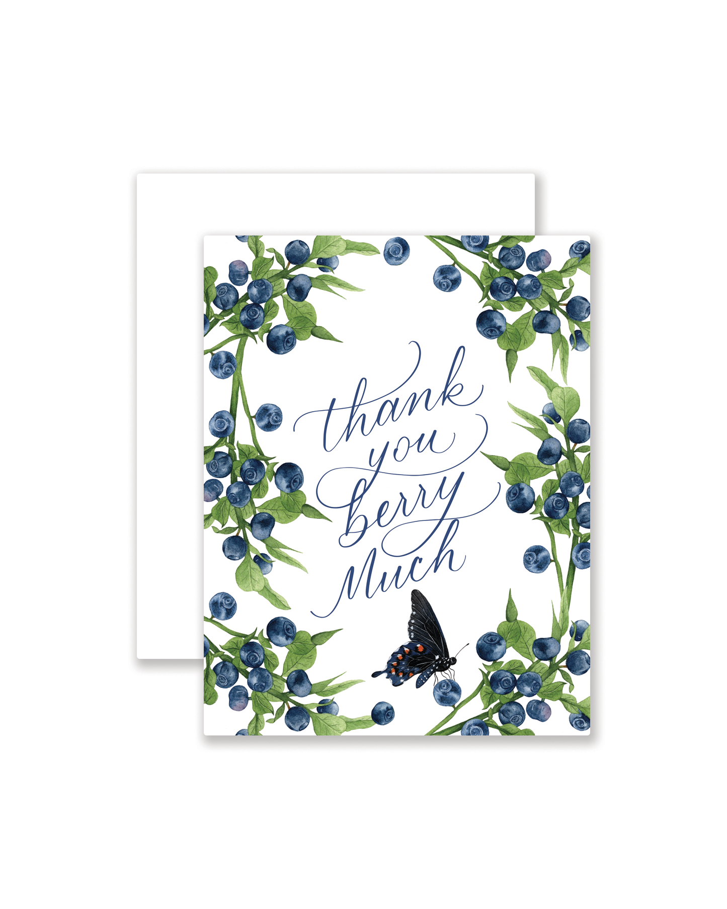 Thank You Berry Much Greeting Card