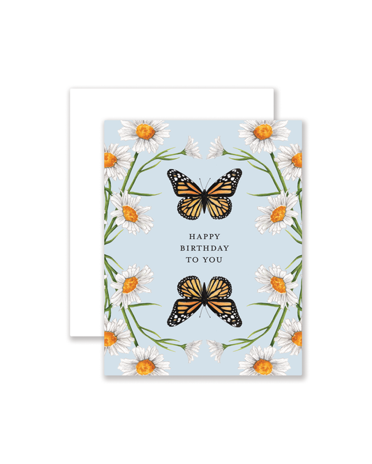 Butterfly Birthday Greeting Card