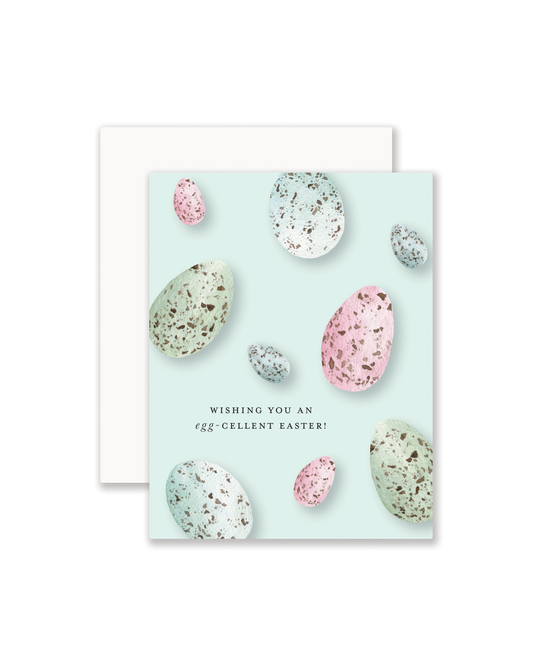 Egg-cellent Easter Greeting Card