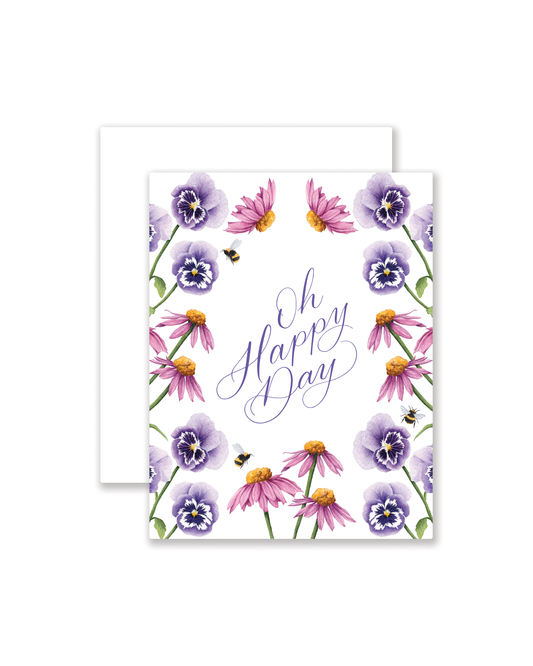 Oh Happy Day Greeting Card