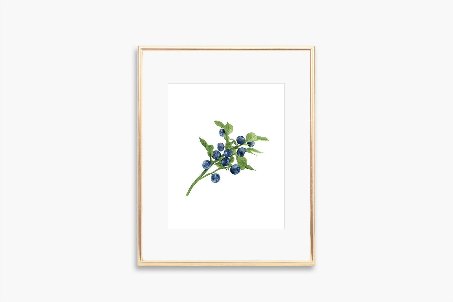 Blueberry Art Print
