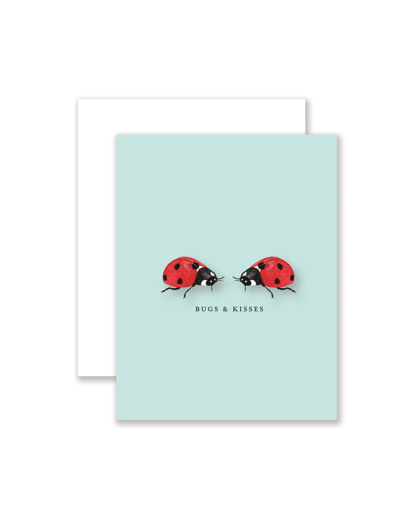 Bugs & Kisses Greeting Card