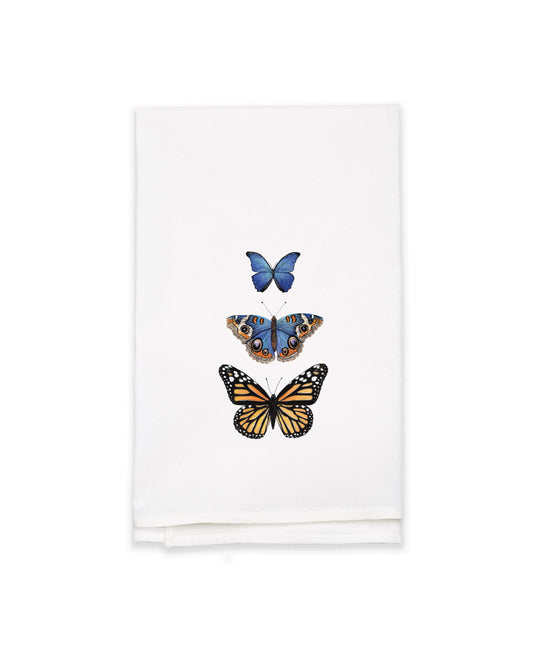 Butterfly Trio Tea Towel