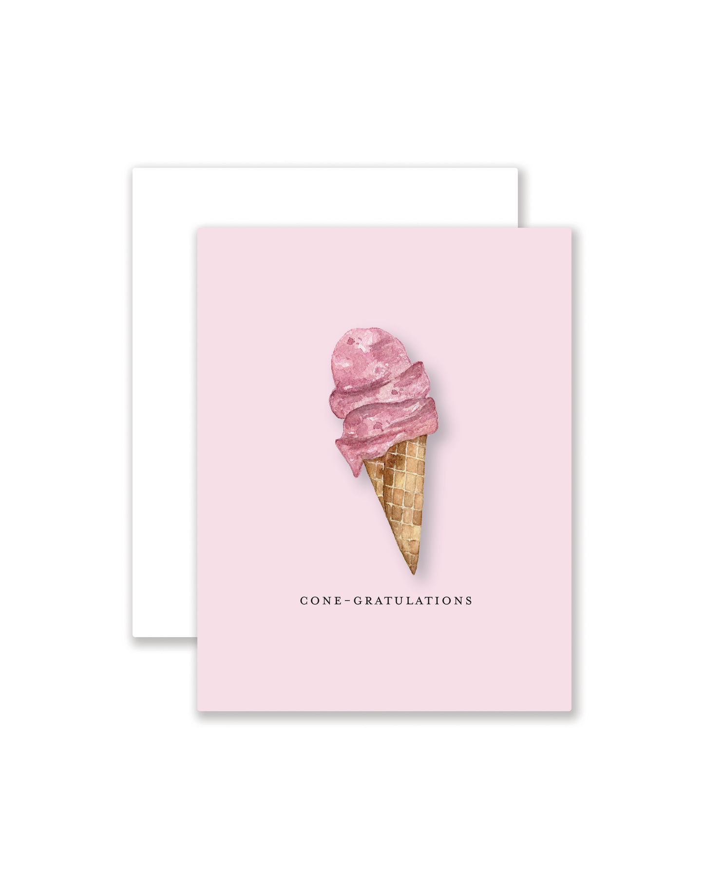 Cone-Gratulations Greeting Card