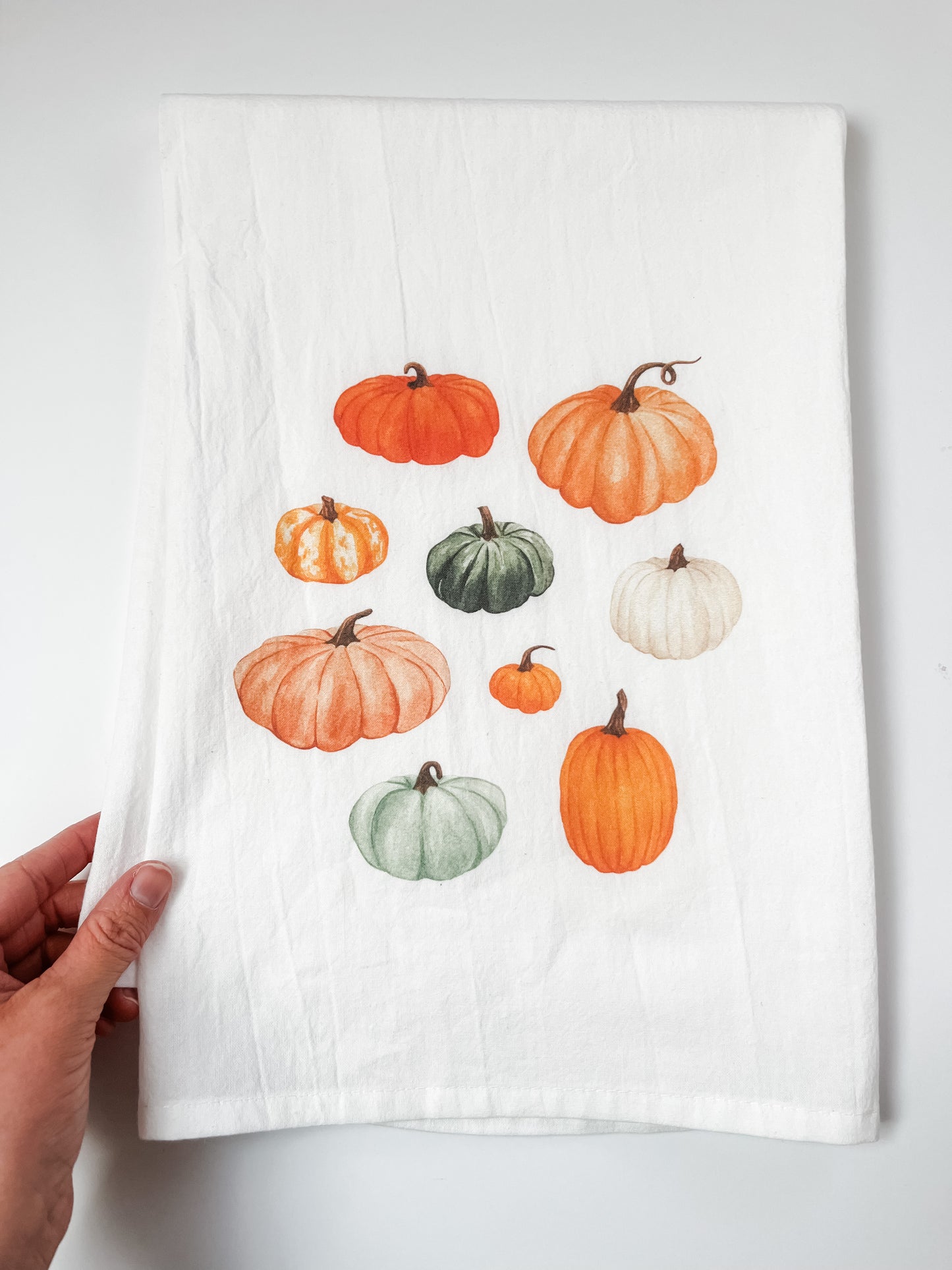 Pumpkin Tea Towel