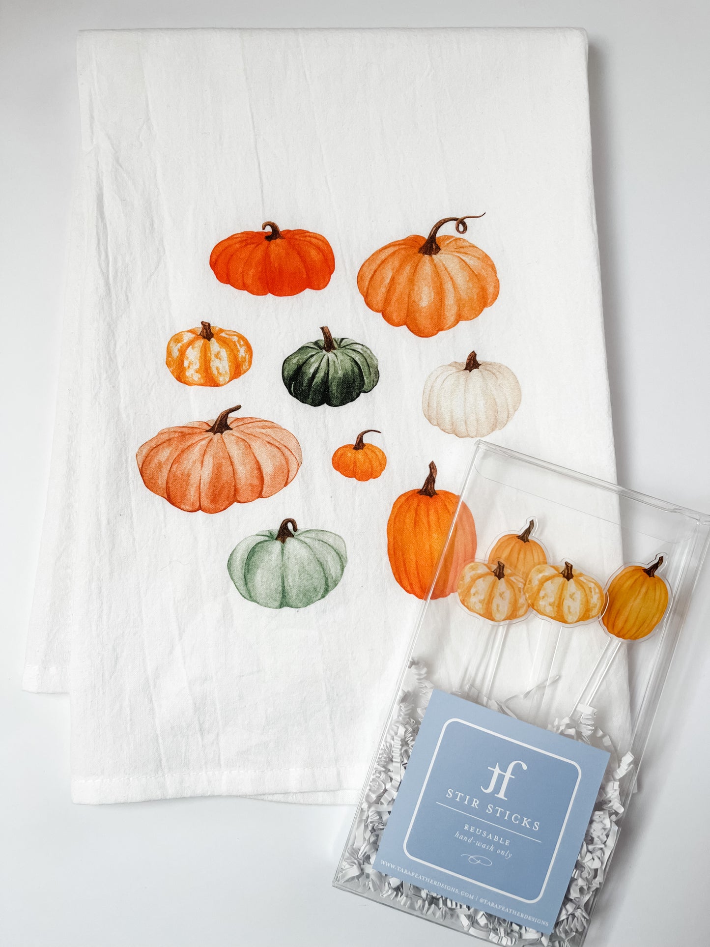 Pumpkin Tea Towel