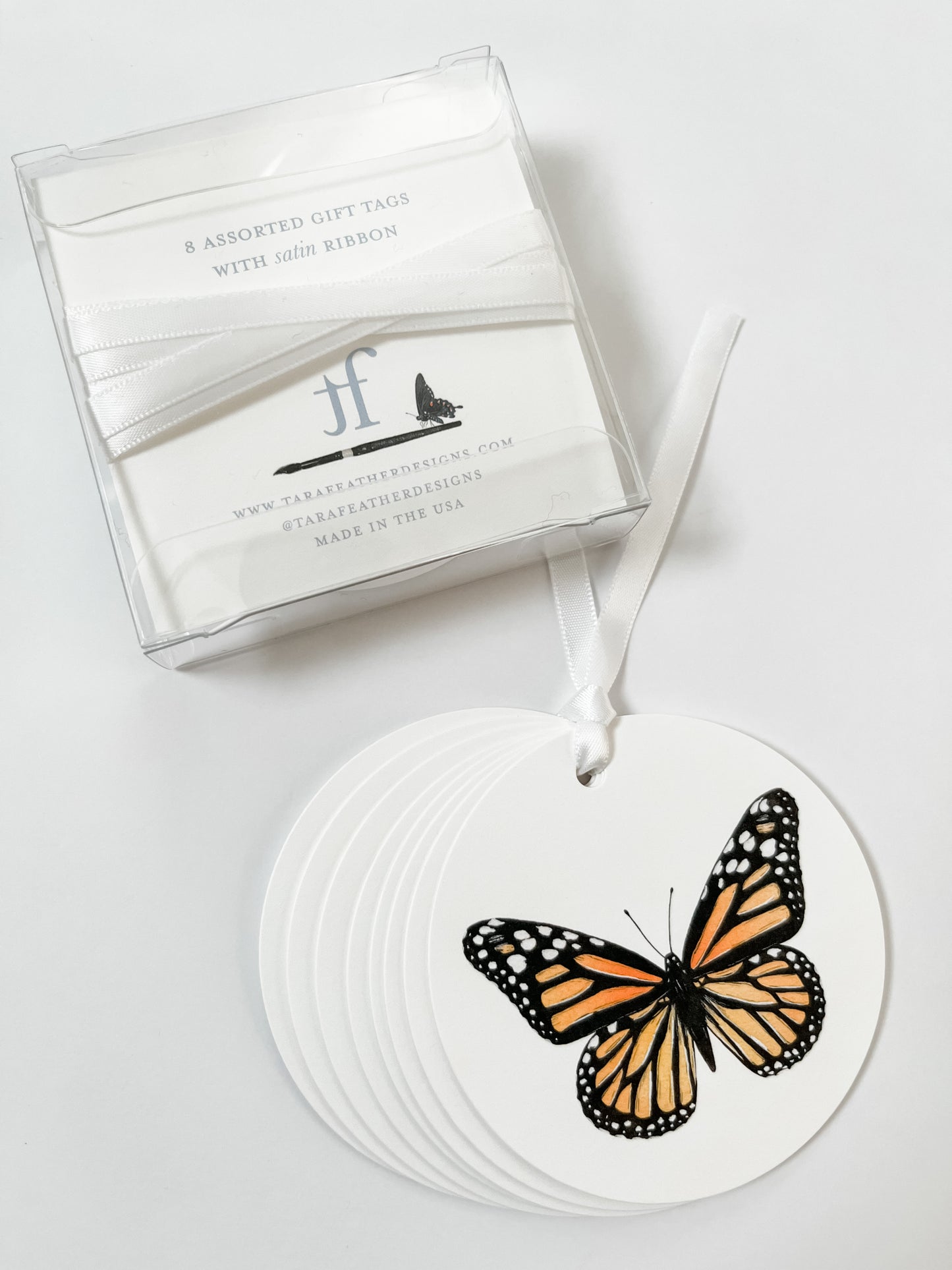 Assorted Butterfly Gift Tags