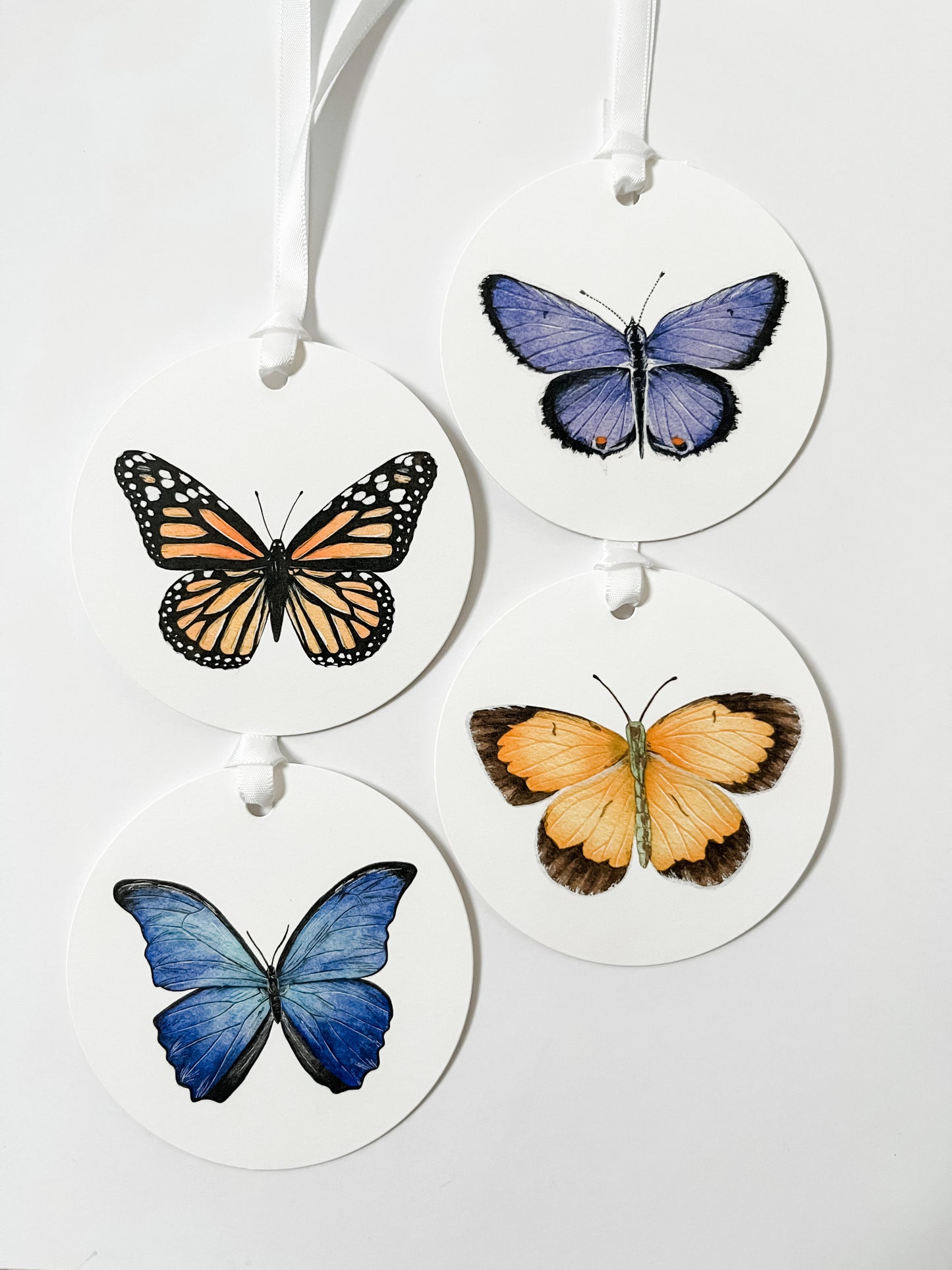 Assorted Butterfly Gift Tags